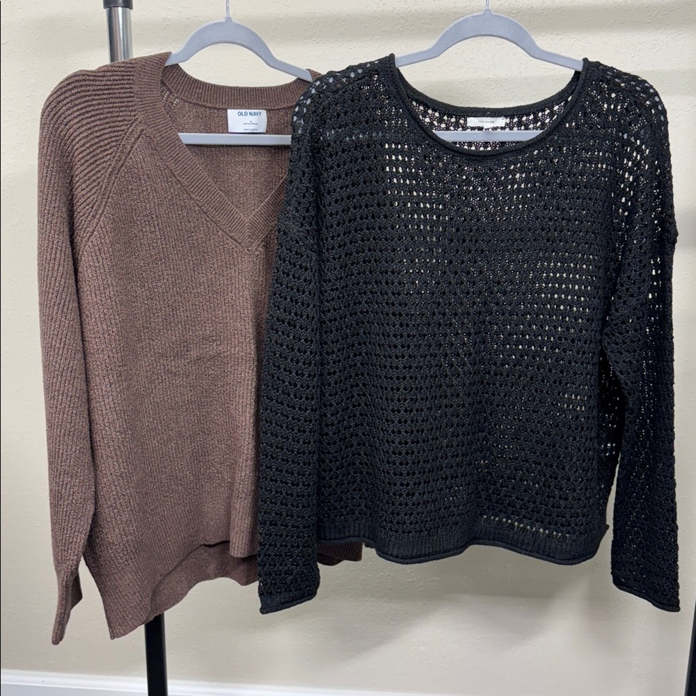 Old Navy and Maurices Sweaters (2)